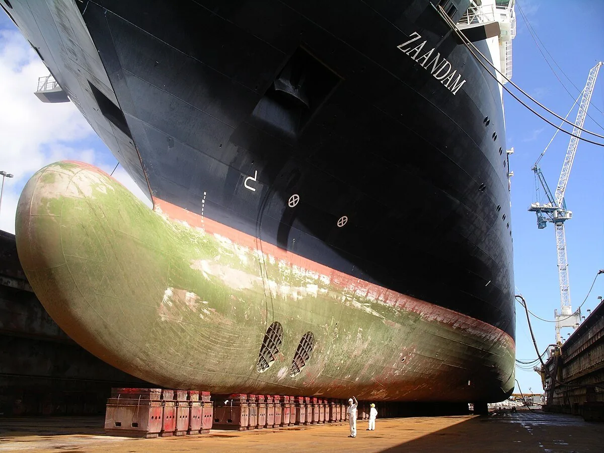 Vessel drydock technical management